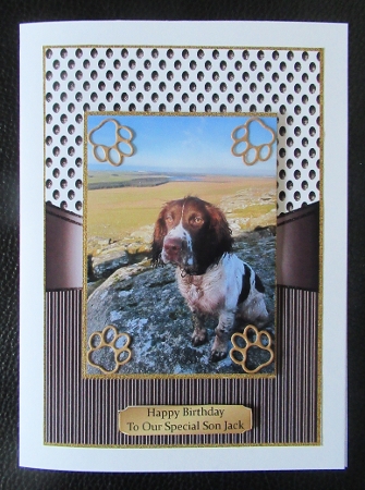 Dots Stripes A5 Frames-Dusty by Davina Rundle