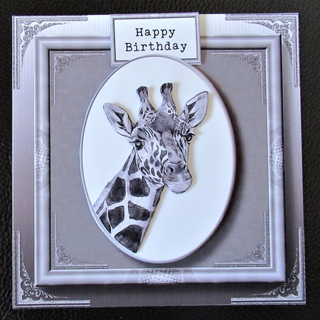 Gorgeous Giraffe Painting - Male by Davina Rundle