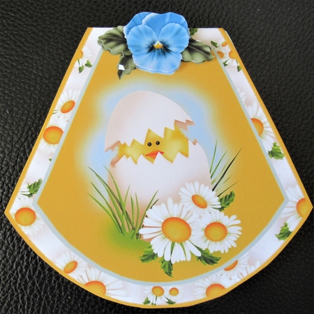 Easter Chick Wobble Card by Davina Rundle