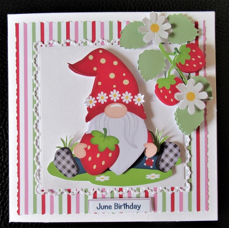 Strawberry Gnomes Digital Clip Art Set by Davina Rundle