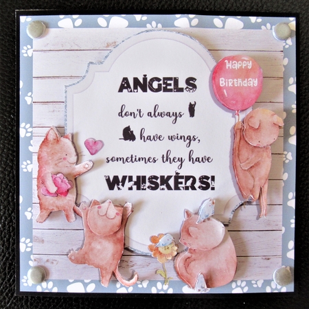 CATS WHISKERS - mini kit by Davina Rundle