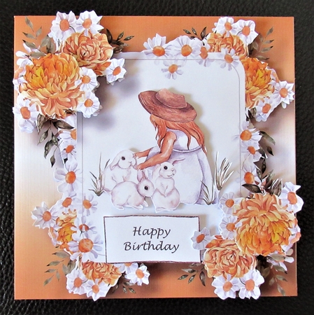 6x6 Carefree 3 by Davina Rundle