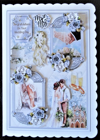 Mr & Mrs Wedding Mini Page Kit  by Davina Rundle