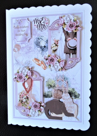 Mr & Mrs 02 Wedding Mini Page Kit by Davina Rundle