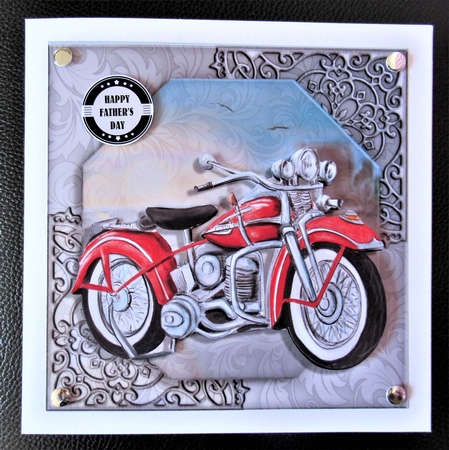 Fathers Day Motorcycle Bumper Kit by Davina Rundle