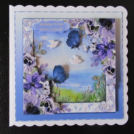 8x8 Mini Kit, Butterflys and Seascape by Davina Rundle