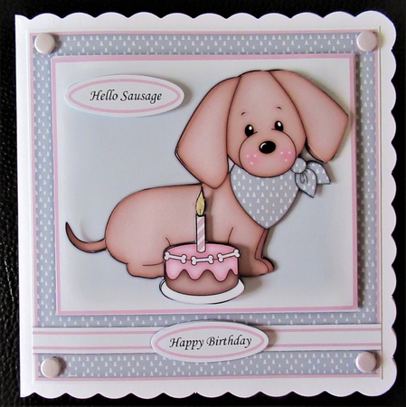Birthday Sausage Mini Kit by Davina Rundle
