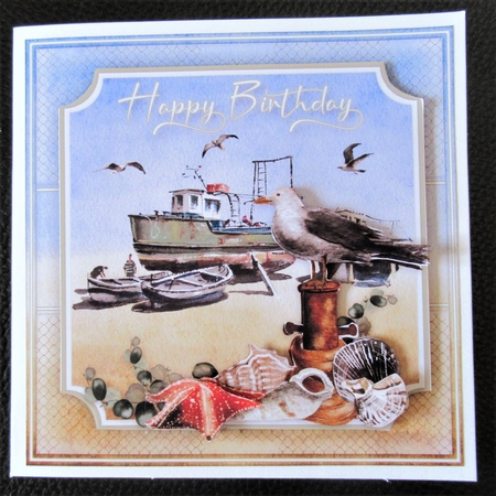 Fishing Boats Birthday Mini Kit by Davina Rundle