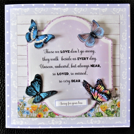 SYMPATHY BUTTERFLIES by Davina Rundle
