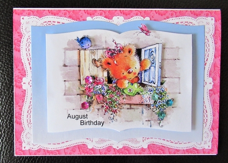 Fresh Summer Floral Lace Topper JPG by Davina Rundle