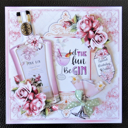 Let The Fun Be Gin Mini Page Kit by Davina Rundle