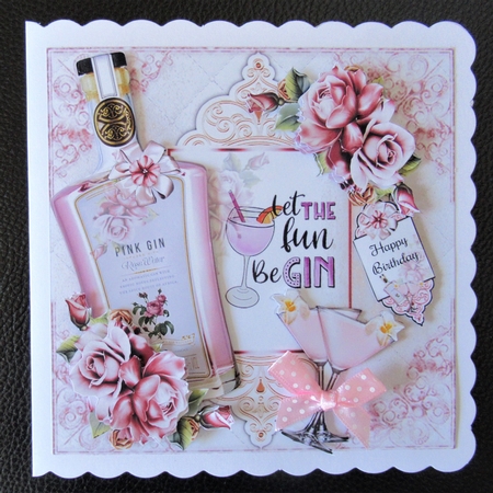 Let The Fun Be Gin Mini Page Kit by Davina Rundle