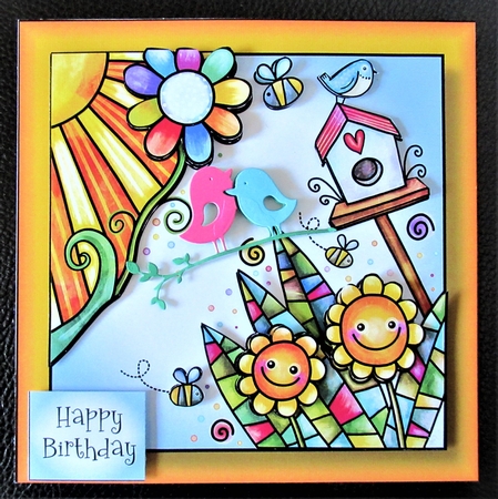 Bright Happy Spring 1 by Davina Rundle