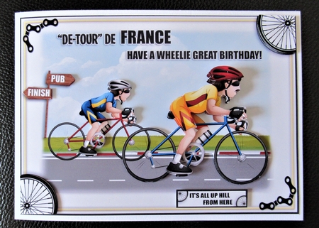 De-Tour De France! by Davina Rundle