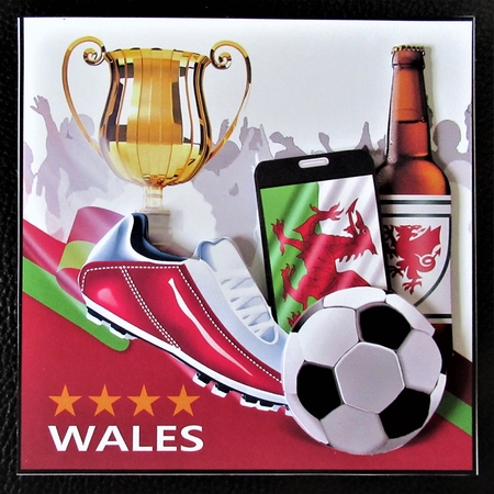 Wales Football mini kit by Davina Rundle
