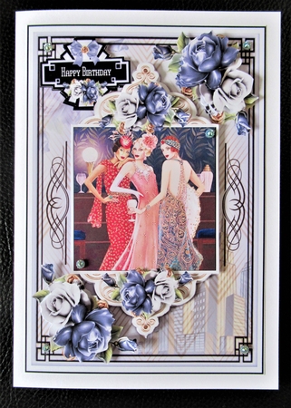 Art Deco Ladies Mini Page Kit by Davina Rundle