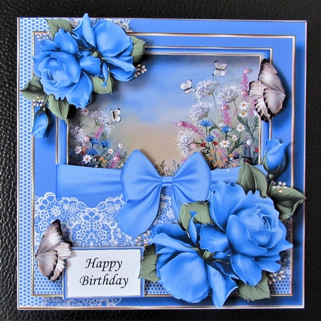 Scenic Lace & Roses - Meadow Flowers by Davina Rundle