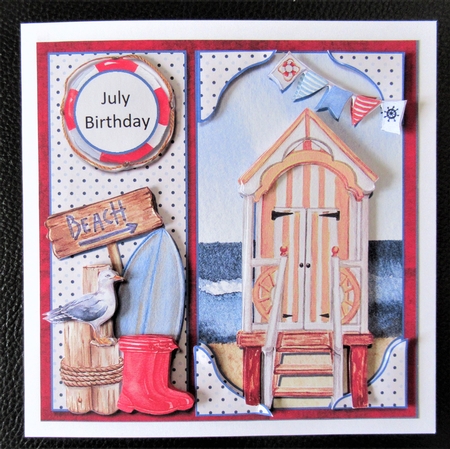 Beach Hut 4 by Davina Rundle