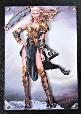 Gina Warrior Princess (Dark Blue) by Davina Rundle