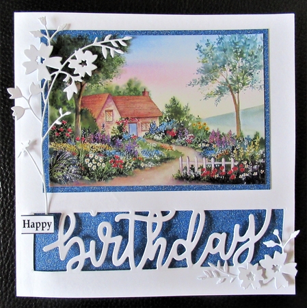 4 Summerl Mini watercolour toppers  by Davina Rundle