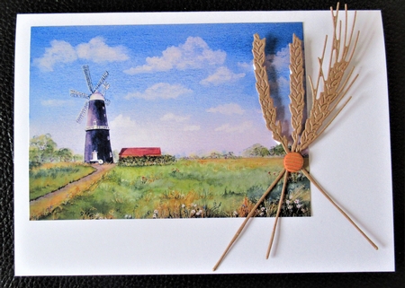 4 Summerl Mini watercolour toppers  by Davina Rundle