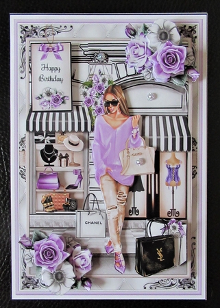 Girl About Town Bumper Mini Page Kits by Davina Rundle