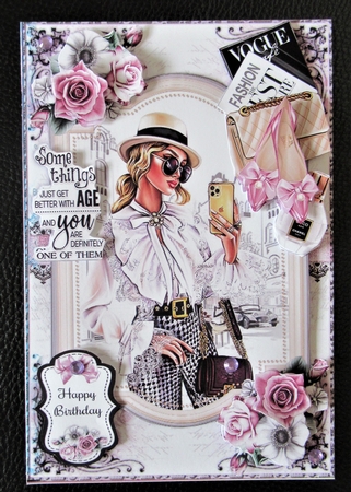 Glamour And Style Bumper Mini Page Kits by Davina Rundle