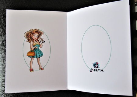 Cherry loves Tik Tok insert by Davina Rundle