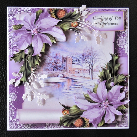 Christmas Parchment Scroll 1 by Davina Rundle