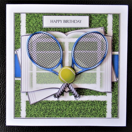 Tennis Open Book by Davina Rundle