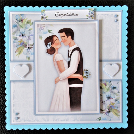 Wedding Couple 4 Mini Kit by Davina Rundle