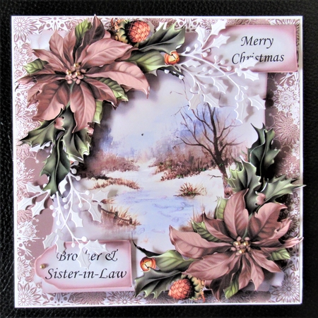 Christmas Parchment Scroll 6 by Davina Rundle