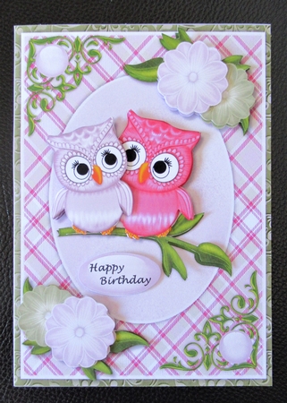 Cute Birthday Owls Mini Kit by Davina Rundle