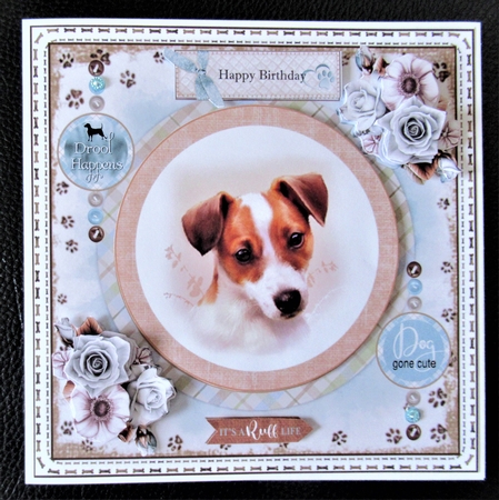 Dogs Leave Paw Prints On Your Heart 05 Mini Page Kit by Davina Rundle