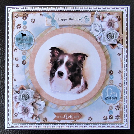 Dogs Leave Paw Prints On Your Heart 16 Mini Page Kit by Davina Rundle