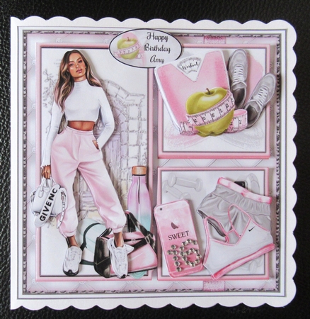 Fitness With Style Mini Page Kit  by Davina Rundle