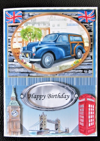 Best of British card front 1 by Davina Rundle