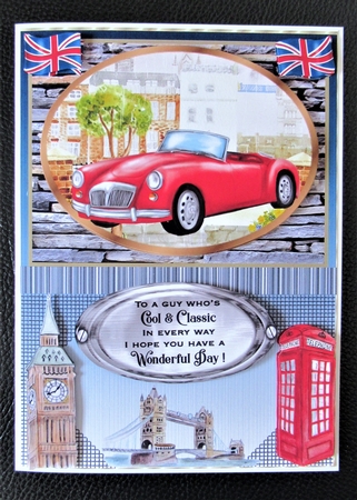 Best of British card front 3 by Davina Rundle
