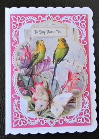 Bird and butterfly toppers by Davina Rundle