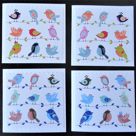 SCRAPPY BIRDS A4 by Davina Rundle