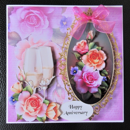 The Framed Spring Roses by Davina Rundle