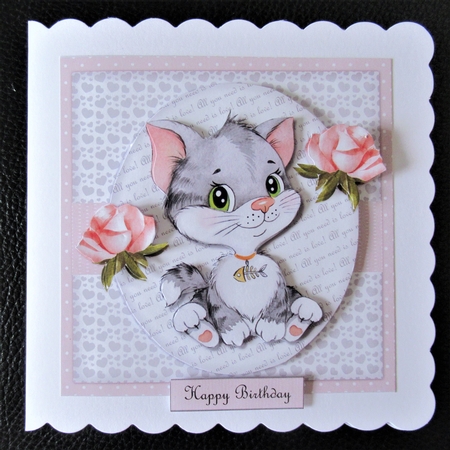Cute Kitten   Mini Kit by Davina Rundle