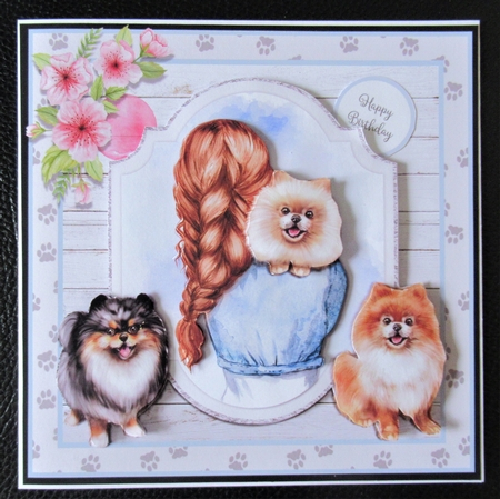 LOVE MY POMERANIAN mini kit by Davina Rundle