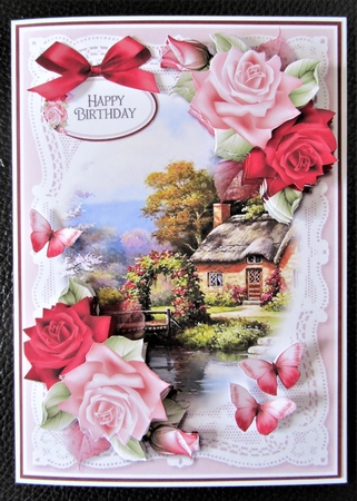 Lace and Roses 60 by Davina Rundle