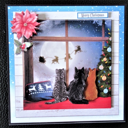 WAITING FOR SANTA 7X7 by Davina Rundle