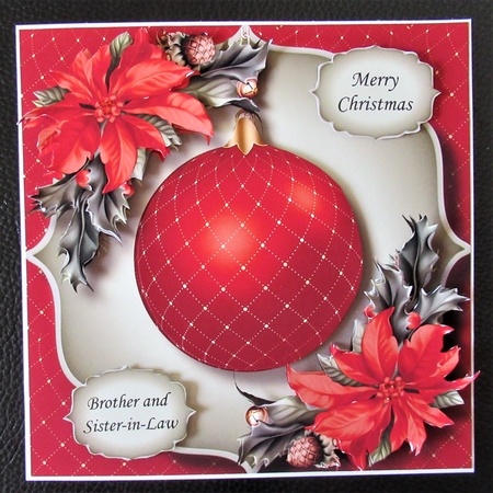The Gold Diamante Bauble 3 by Davina Rundle
