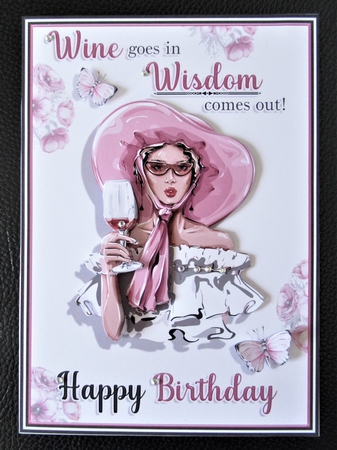 Wine Goes In Wisdom Comes Out! by Davina Rundle