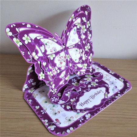 BE Purple Florals by Davina Rundle