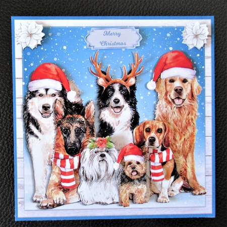CHRISTMAS DOGS by Davina Rundle