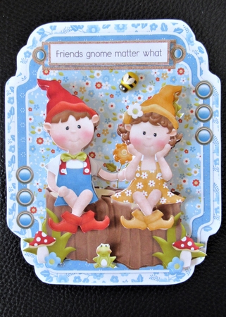 Gnome Sweet Gnome#2 by Davina Rundle